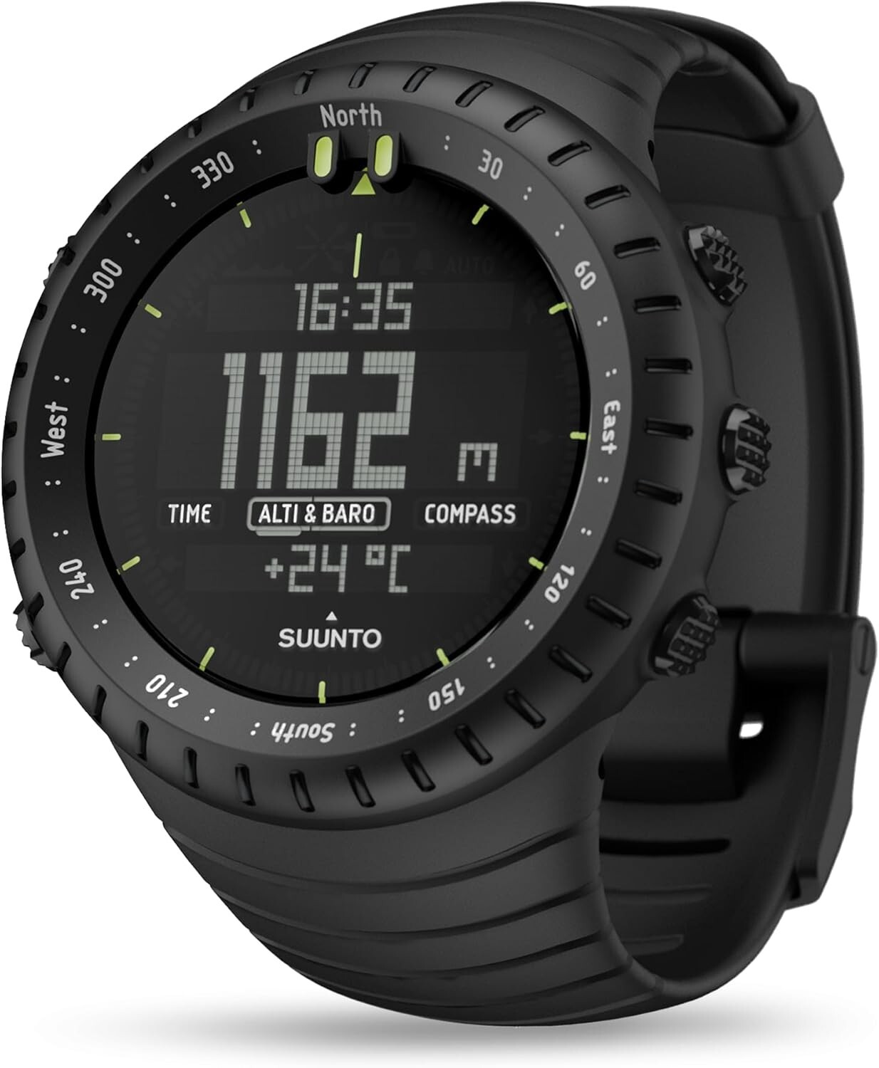 SUUNTO Core All Black Military Men’s Outdoor Sports Watch SS014279010