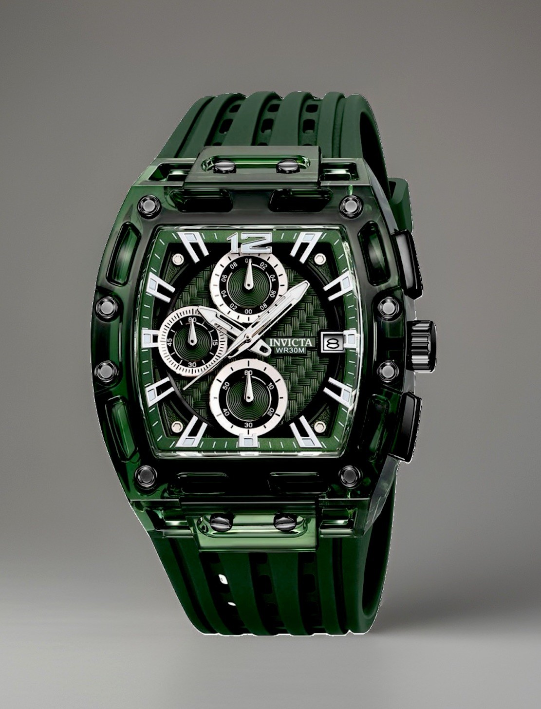Invicta S1 Rally Allogrip, 42mm, WR 30m, New/Box/3yr Wnty, 8.5”, 70144 Quartz