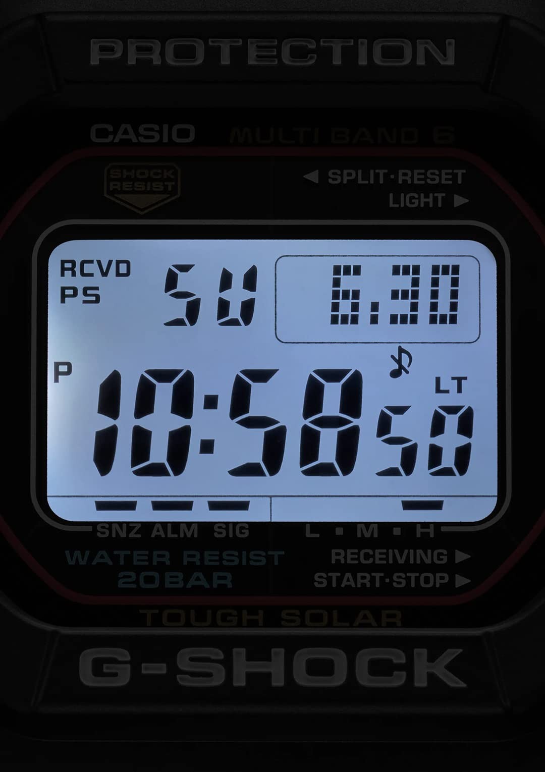 [Casio] Watch G Shock Radio Solar Super Illuminator Type GW-M5610U-1JF