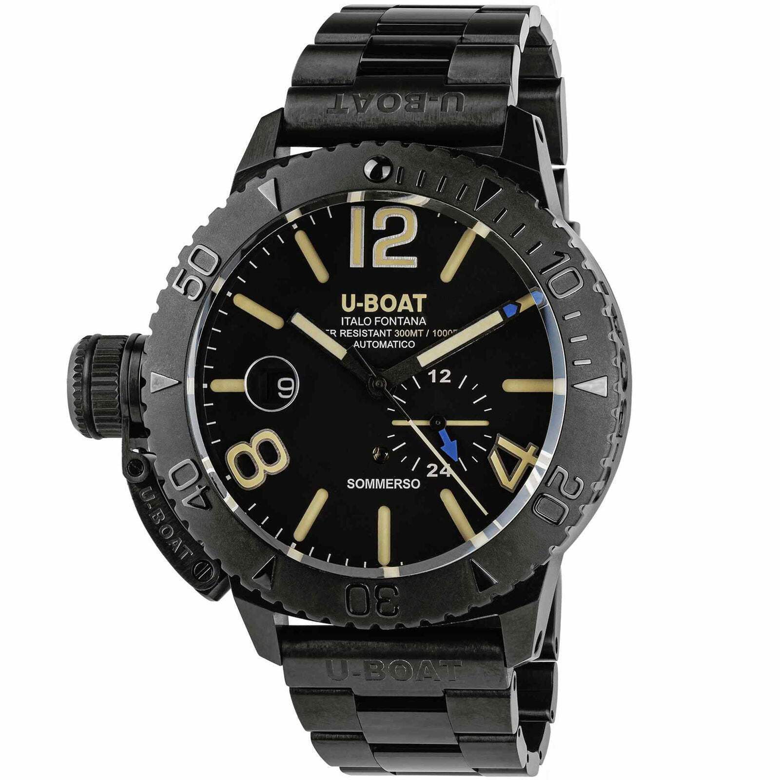 U-Boat 9015/MT Sommerso 46mm DLC Watch