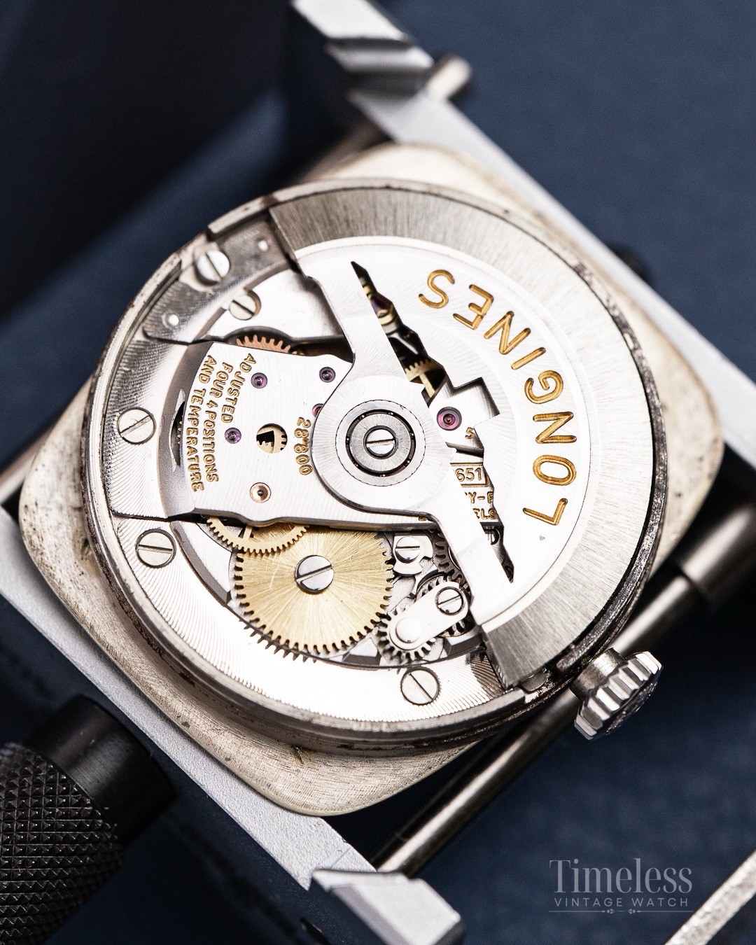 Longines Flagship HF 8473 Cal 6651 Automatic Vintage Watch (Original Bracelet)