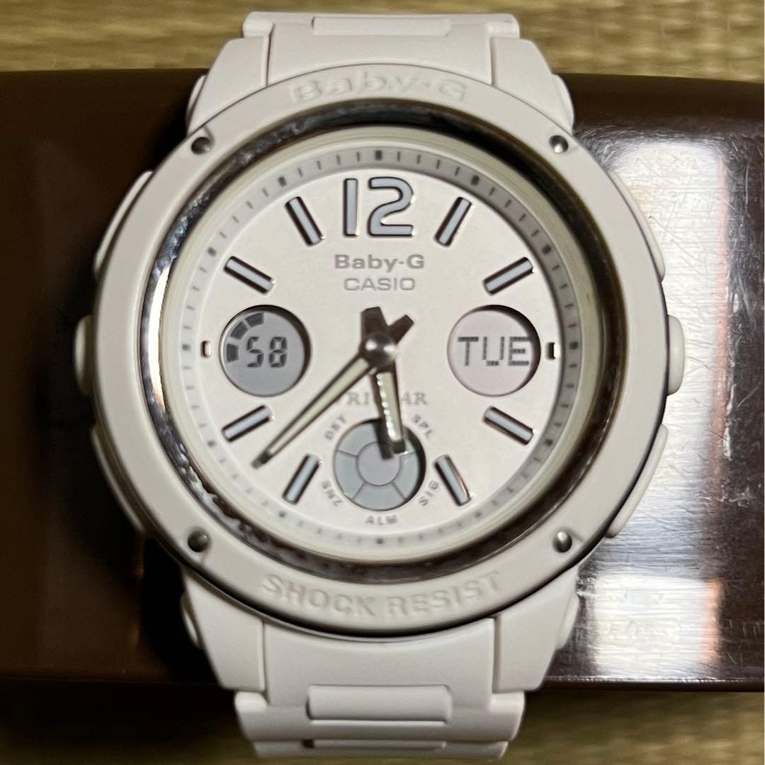 Excellent condition Baby-G CASIO BGA-150 watch, white.