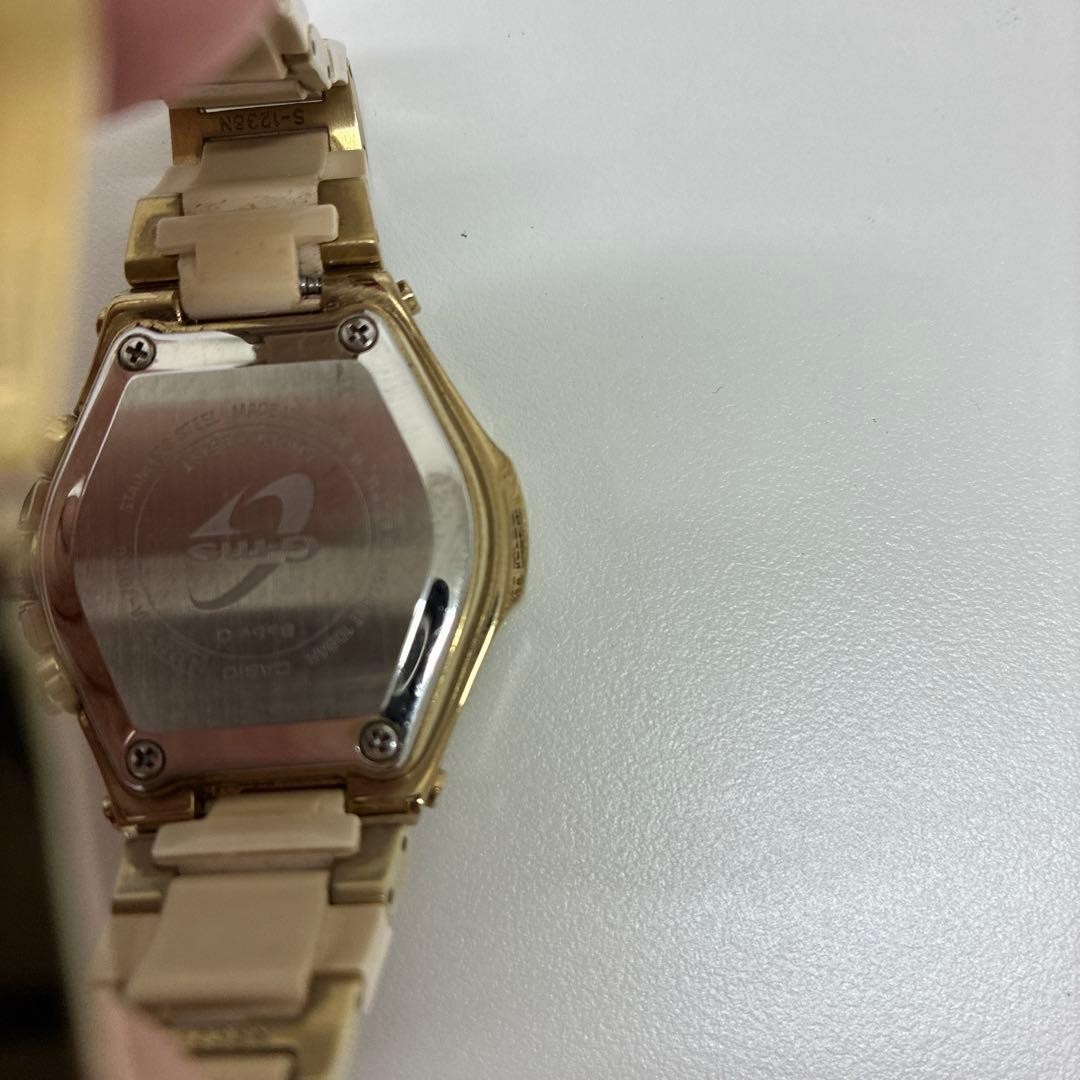 CASIO Baby-G Watch, White x Gold NEW