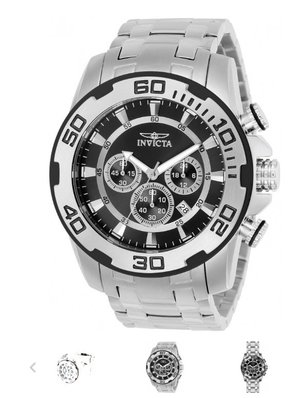 22318 – Invicta Pro Diver SCUBA Men’s Watch – 50mm, Steel (22318)