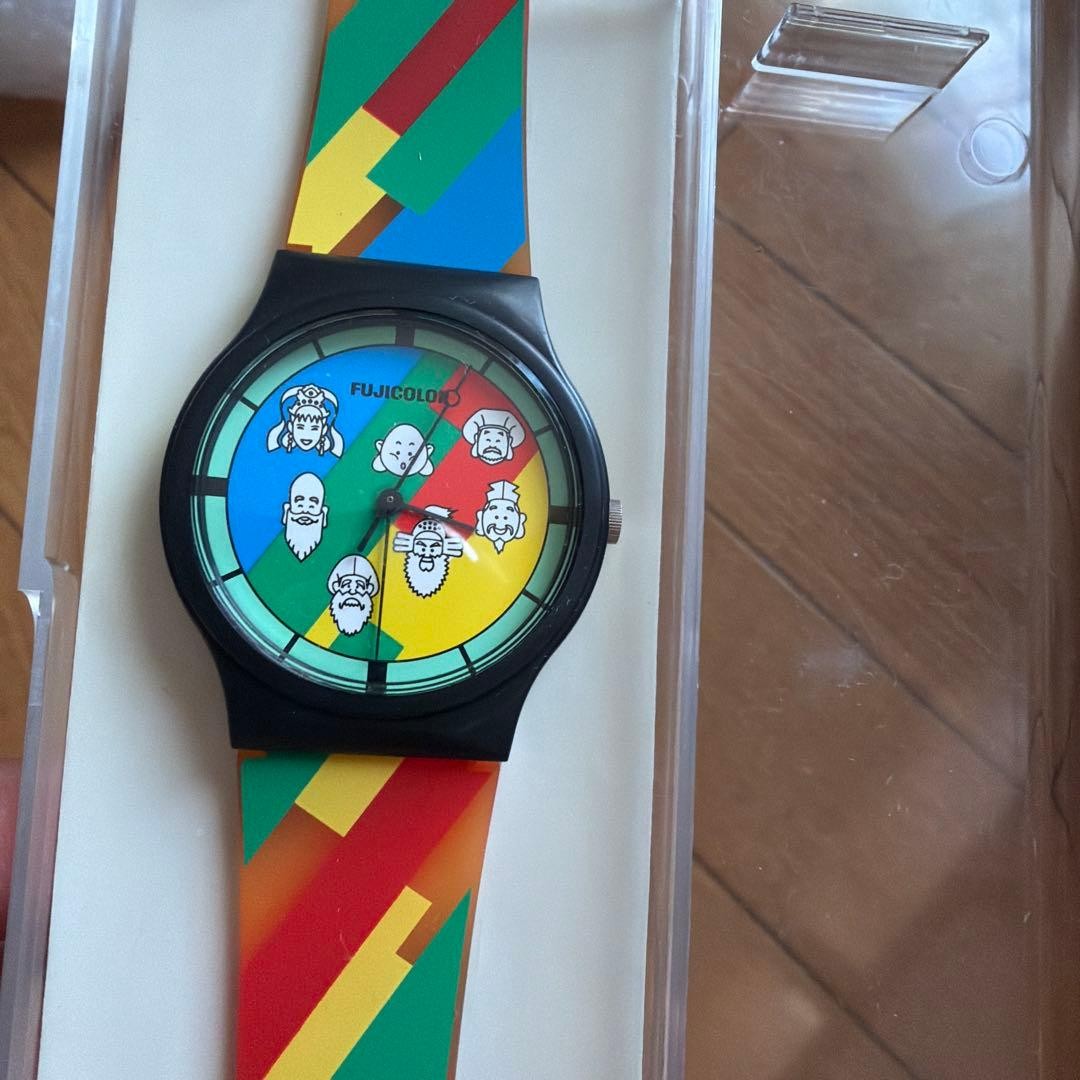 Fujicolor Seven Lucky Gods Wristwatch by Citizen nu
