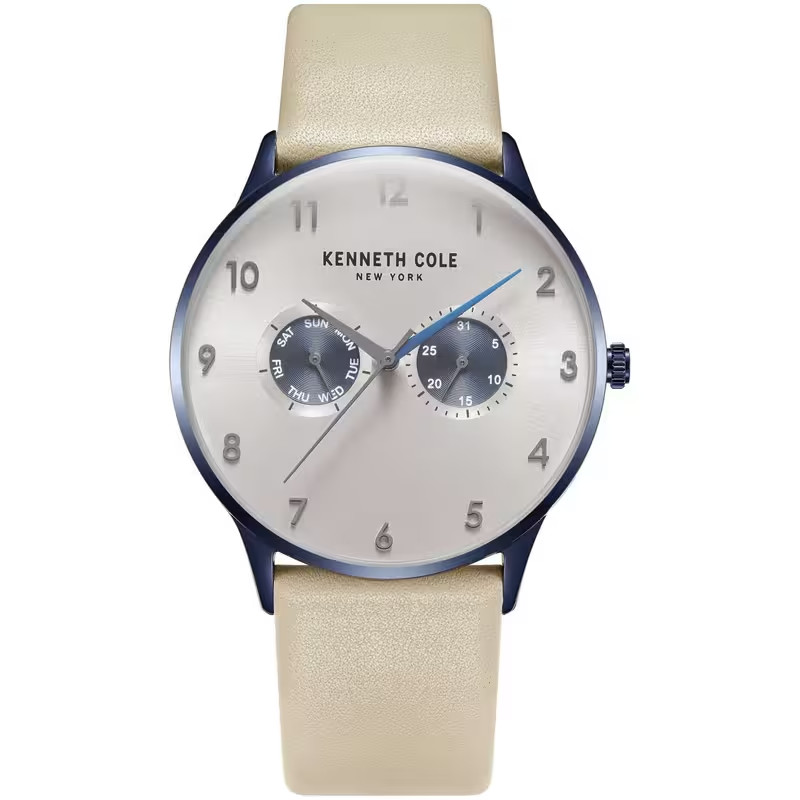 Kenneth Cole Men’s Classic Watch – Case Material: Stainless Steel- Case Size: 42
