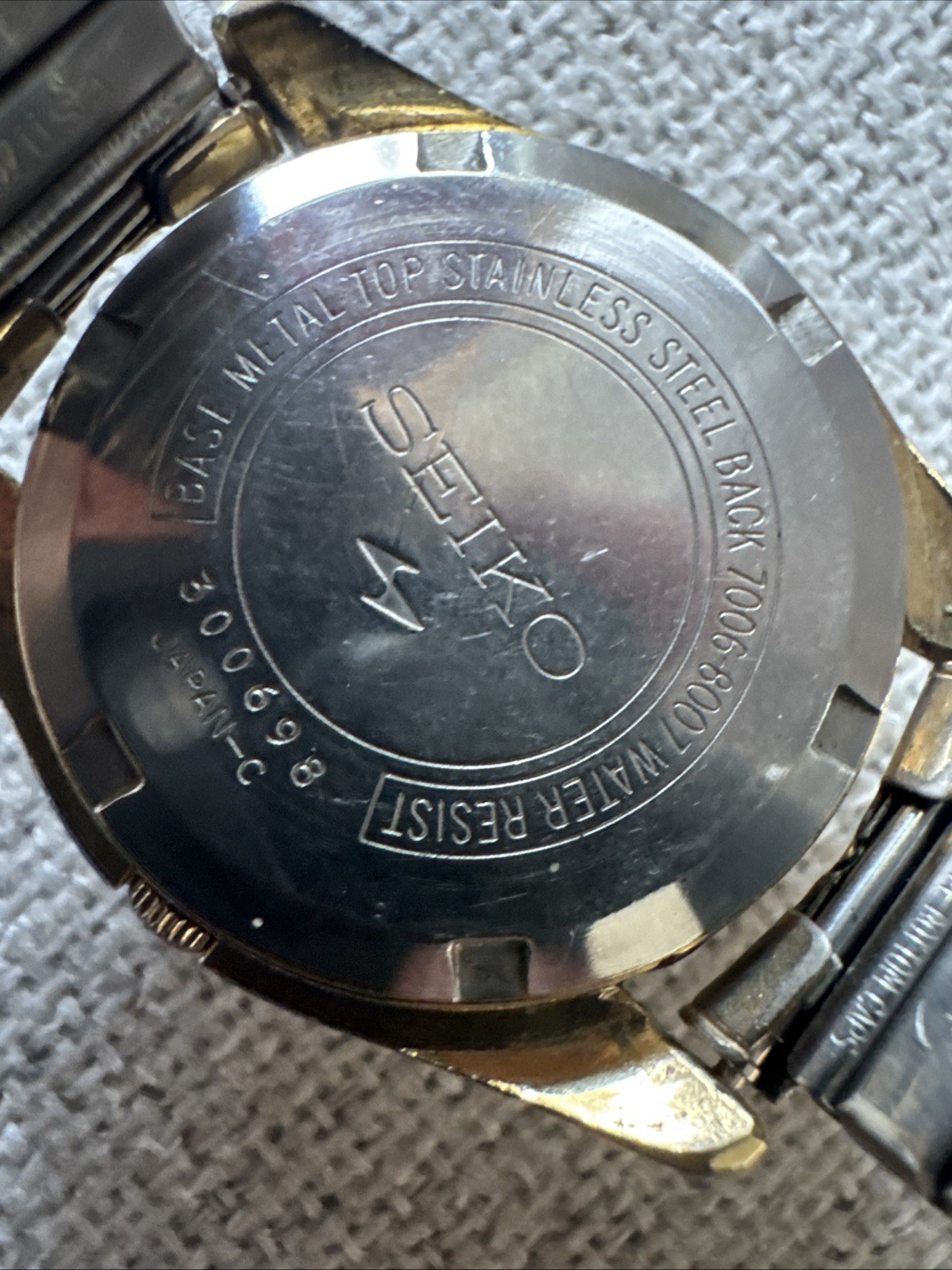 Vintage Seiko 7006-8007 Automatic 17 Jewels Silver Dial Day/Date Men’s Watch JDM