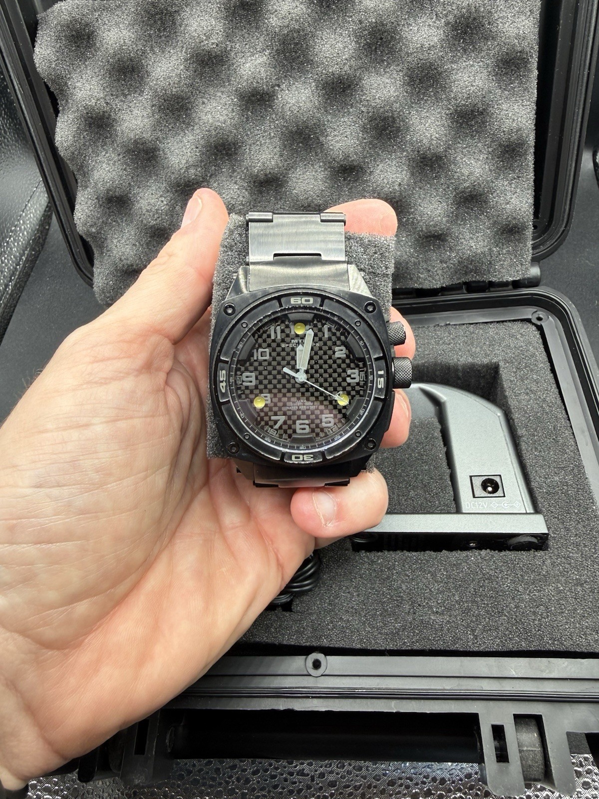 MTM Special Ops Black Falcon Titanium 44mm FALT0302 Watch