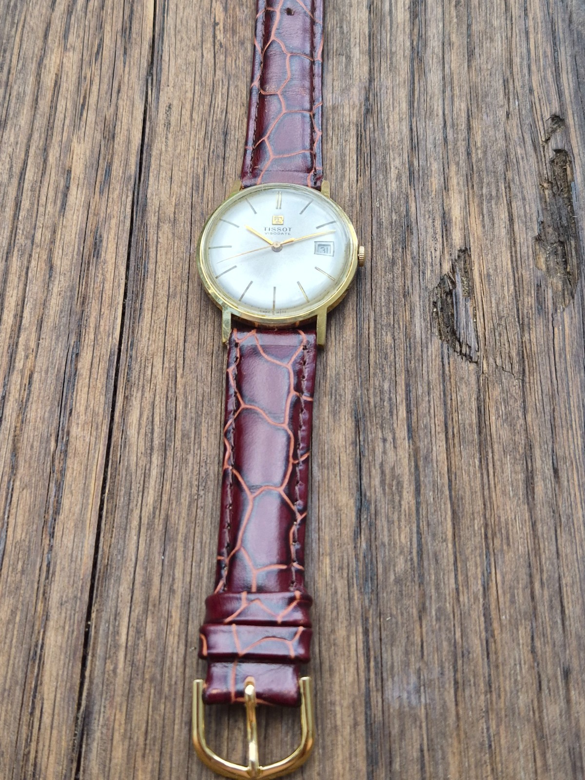 Vintage Tissot Visodate – Manual Winding – 20 Micron Gold Plated