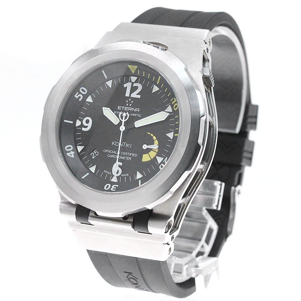 Eterna Kontiki 1594.44.40.1154 Diver black Dial Automatic Men’s Watch_839267