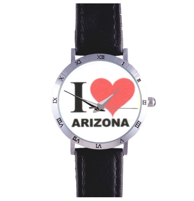 I HEART LOVE ARIZONA WATCH: GRAND CANYON, CACTUS, COPPER, HOT, RARE COLLECTIBLE!
