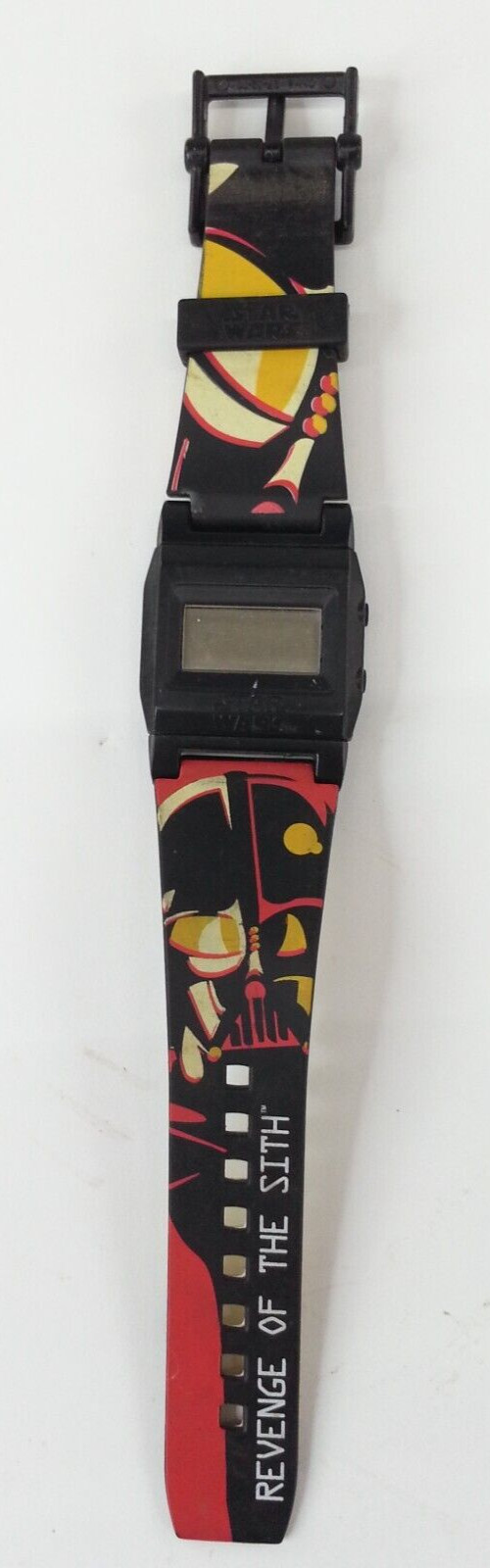 Vintage Star Wars Revenge of the Sith wristwatch nonworking needs battery