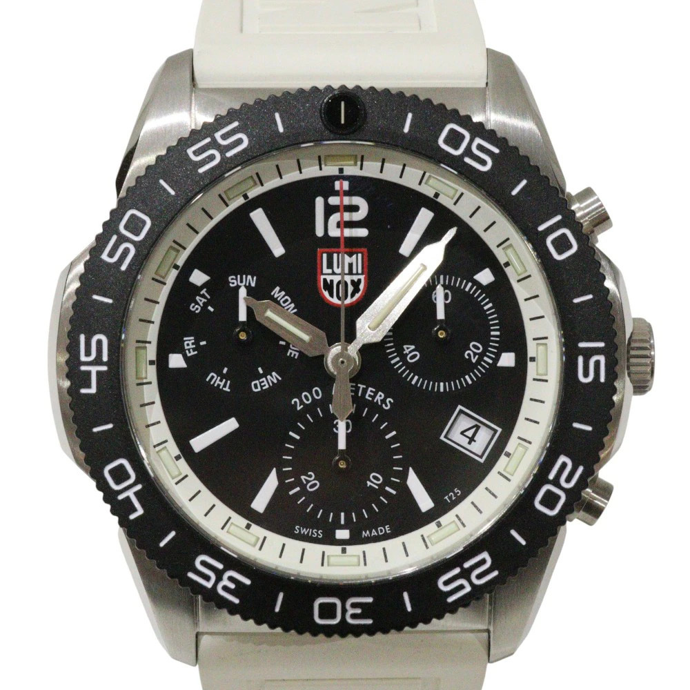 Luminox Pacific Diver Chronograph 3141 Watch Stainless Steel Black Dial