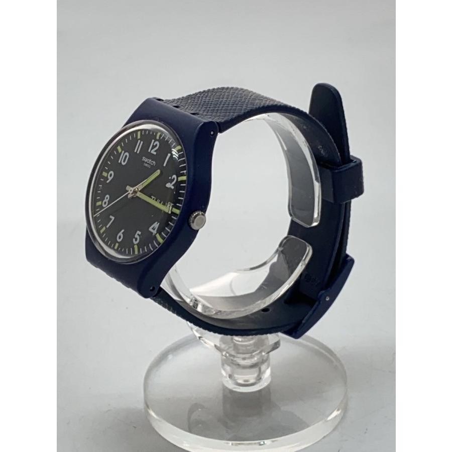 SWATCH◆Watch/Analog/Rubber/NVY/NVY/sr1130sw//