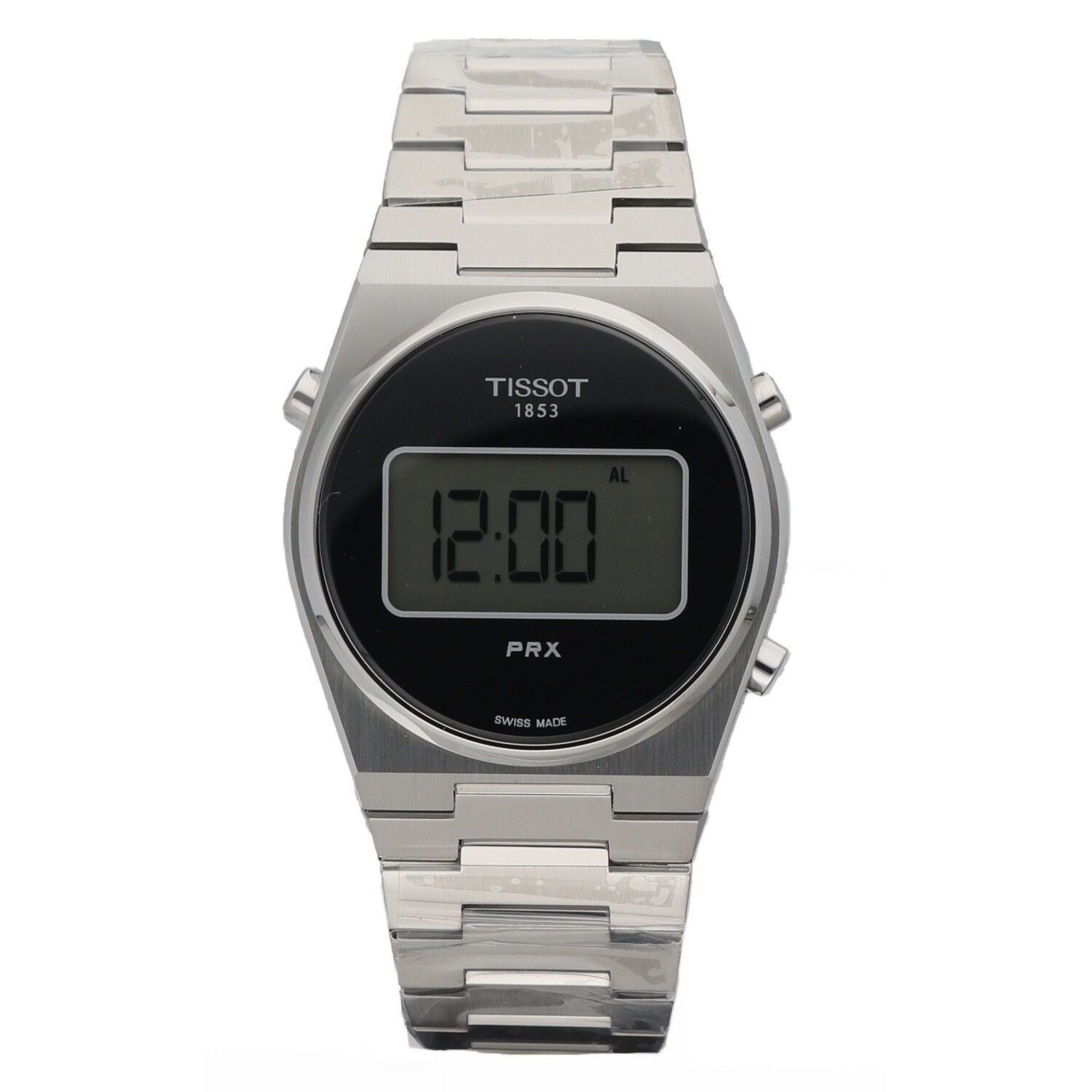 Tissot PRX Digital T137.463.11.050.00 40 mm Steel Black Tonneau Men’s Watch