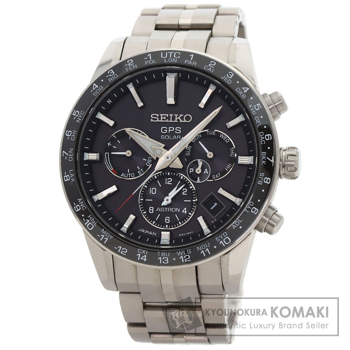 SEIKO SBXC003 5X53 0AB0 Astron Watch Titanium Ceramic Titanium Men’s Used