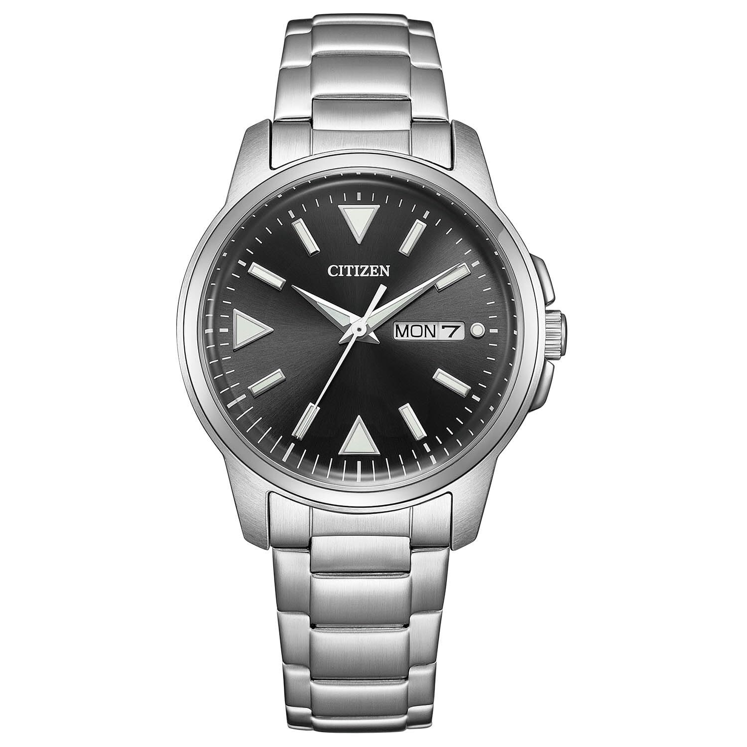 Citizen Collection BM8180-62E Men Watch NEW Eco-Drive Black Dial Stainless Steel