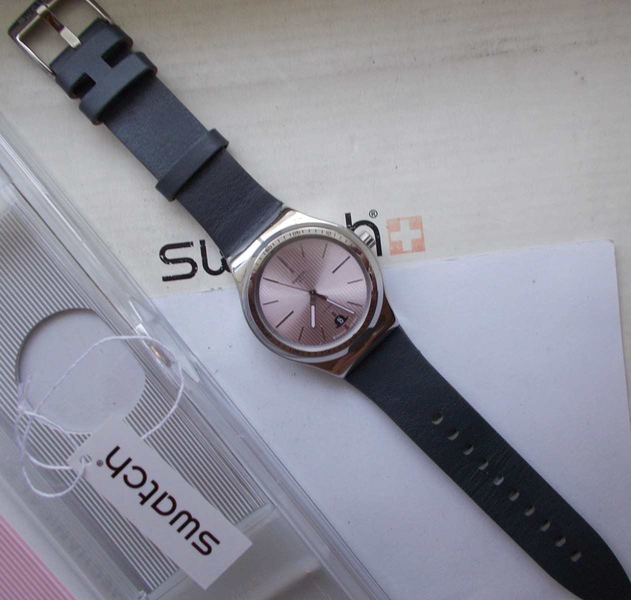 SWATCH x HACKETT IRONY SISTEM51 ” JERMYN ” PRISTINE BOX WOW L@@K VERY RARE