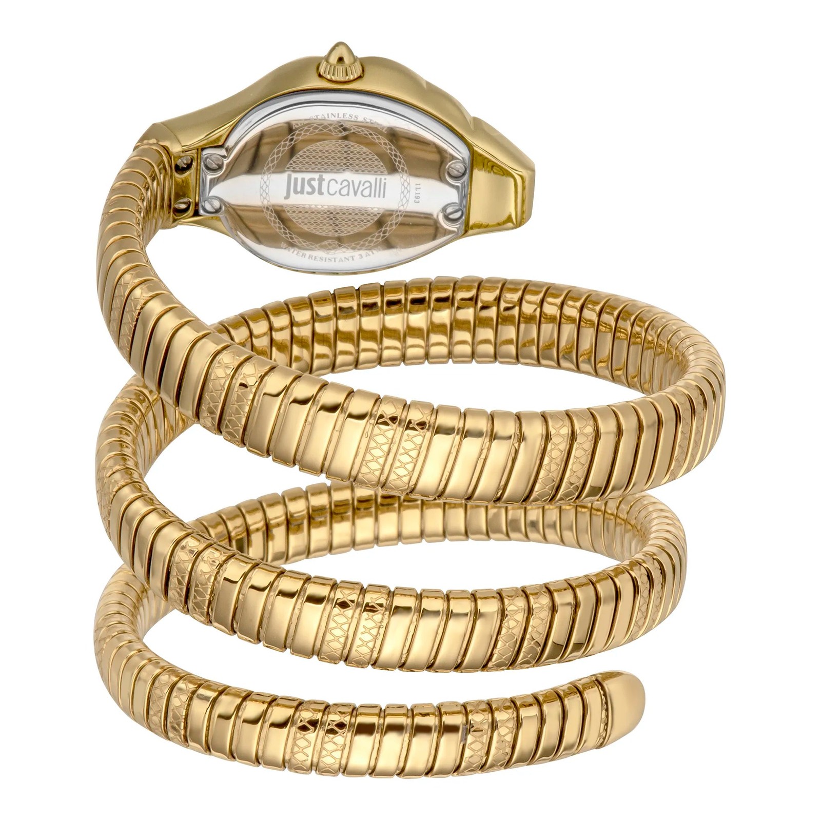 JUST HORSES GLAM EVO Women’s Watch JC1L193M0025 Gold Steel Snake