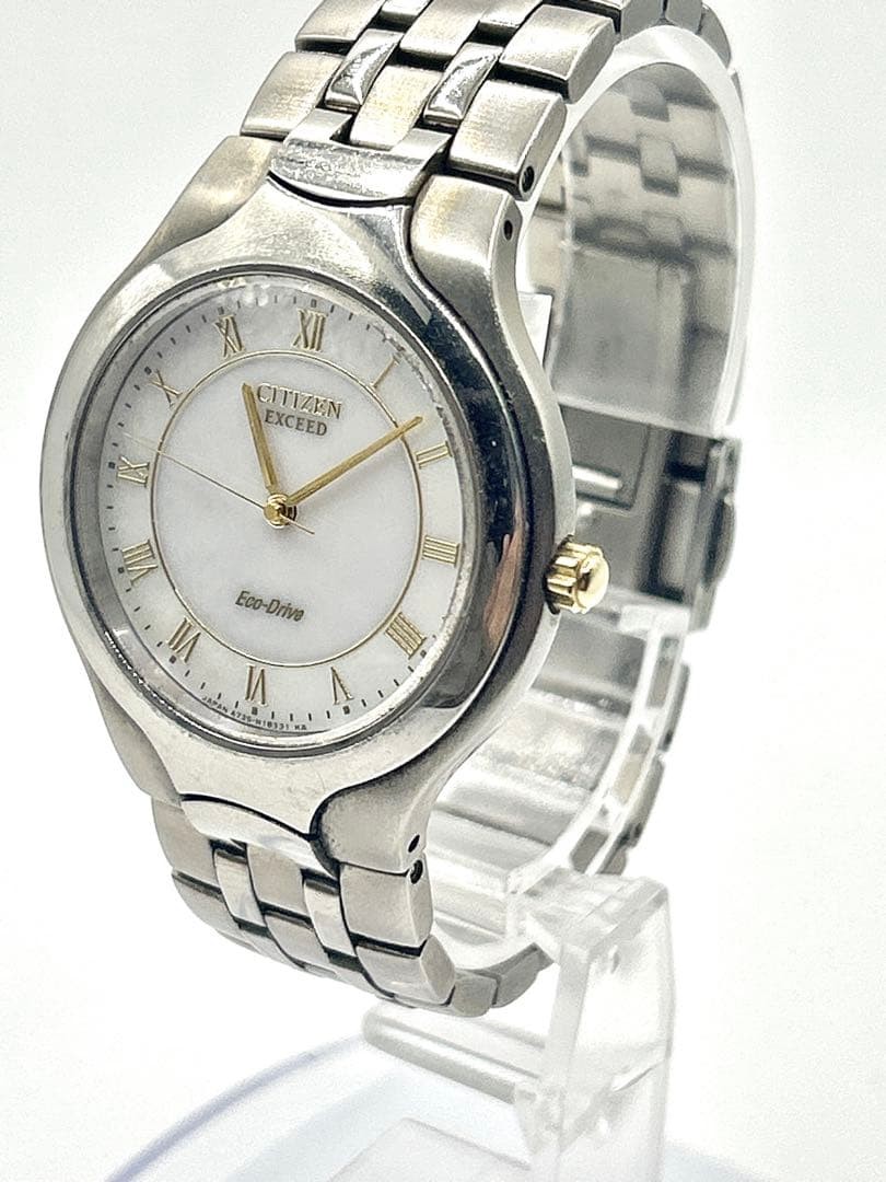 CITIZEN EXCEED watch A735-H10490 Solar 【USED】