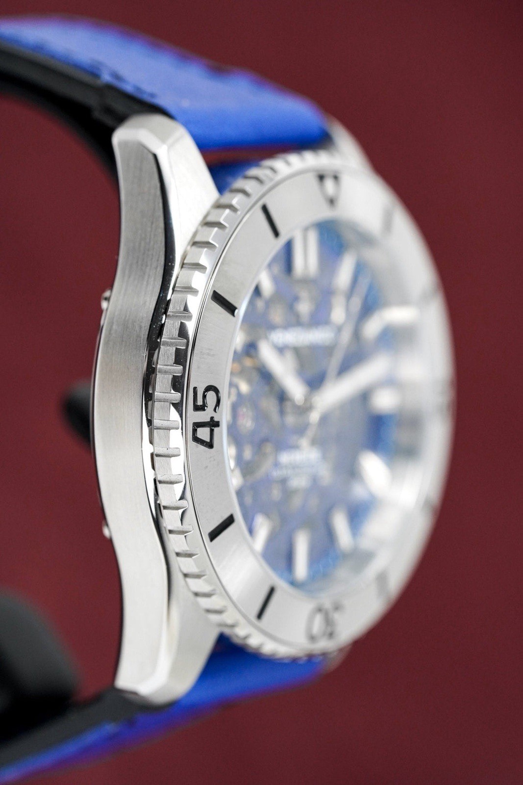 Venezianico Nereide UltraLeggero Skeleton Blue 3921502 Automatic 316L Men Watch