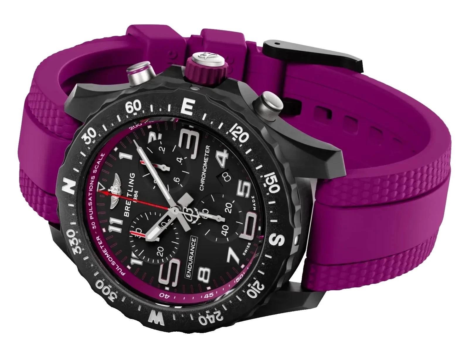 Breitling X83310F61B1S1 Endurance Pro 38mm Black Dial Polymer Unisex Watch 2026