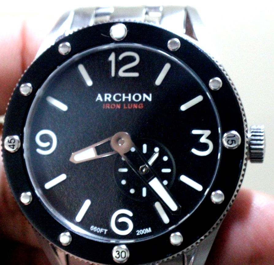 Vintage ARCHON Iron Lung 21J Automatic Men’s Watch IL01