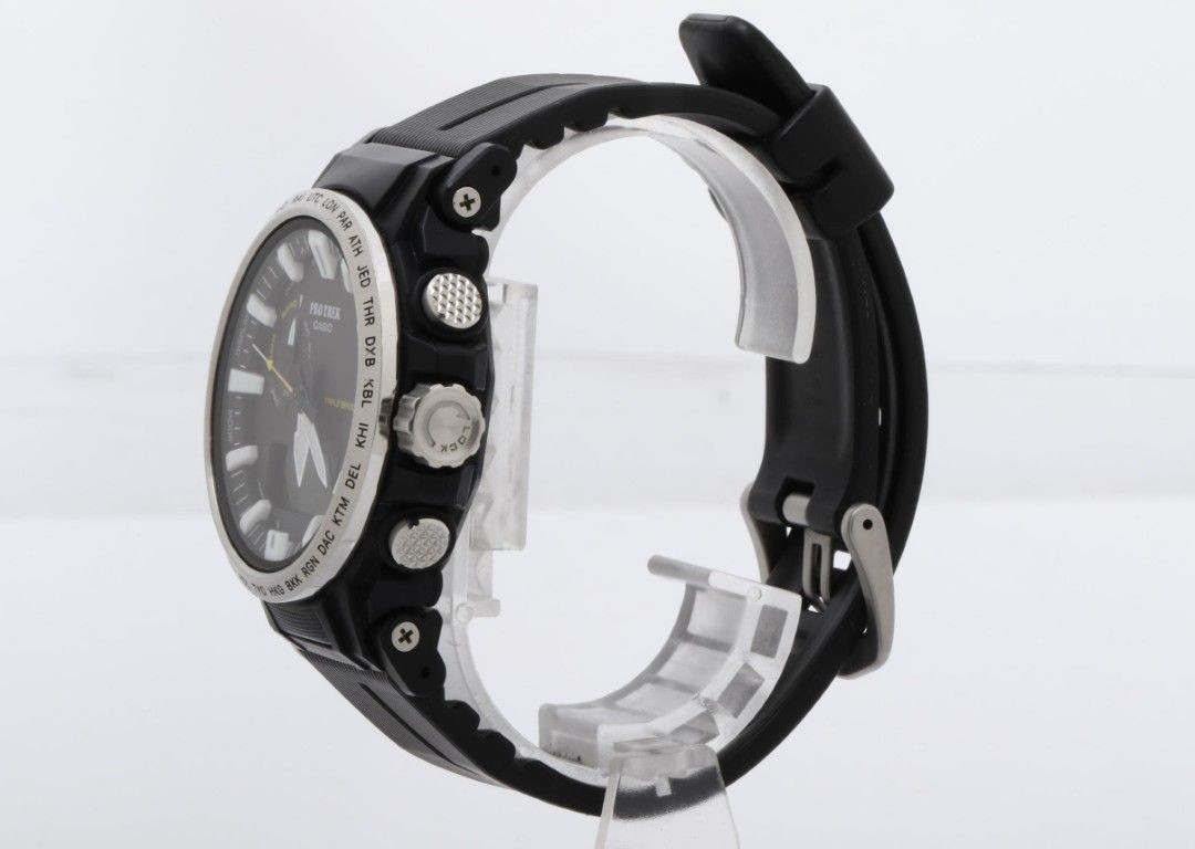 CASIO PRO TREK Climber Line PRW 61 1AJF Black Resin (Biomass Plastic) Stainless