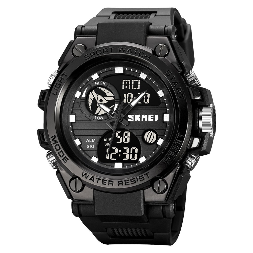 Casual Mens Outdoor Sport Wristwatch Waterproof Backlight Alarm Stopwatch Gift