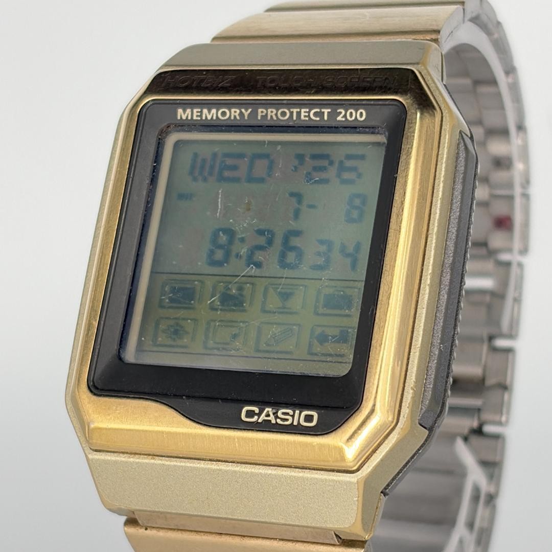 CASIO Data Bank VDB-2000 Touchscreen Quartz Watch