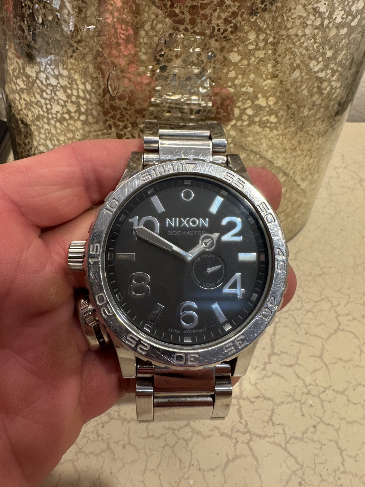 Nixon THE 51-30 SIMPLIFY Stainless Steel 300M Swiss 51mm Men’s Tide Style Watch