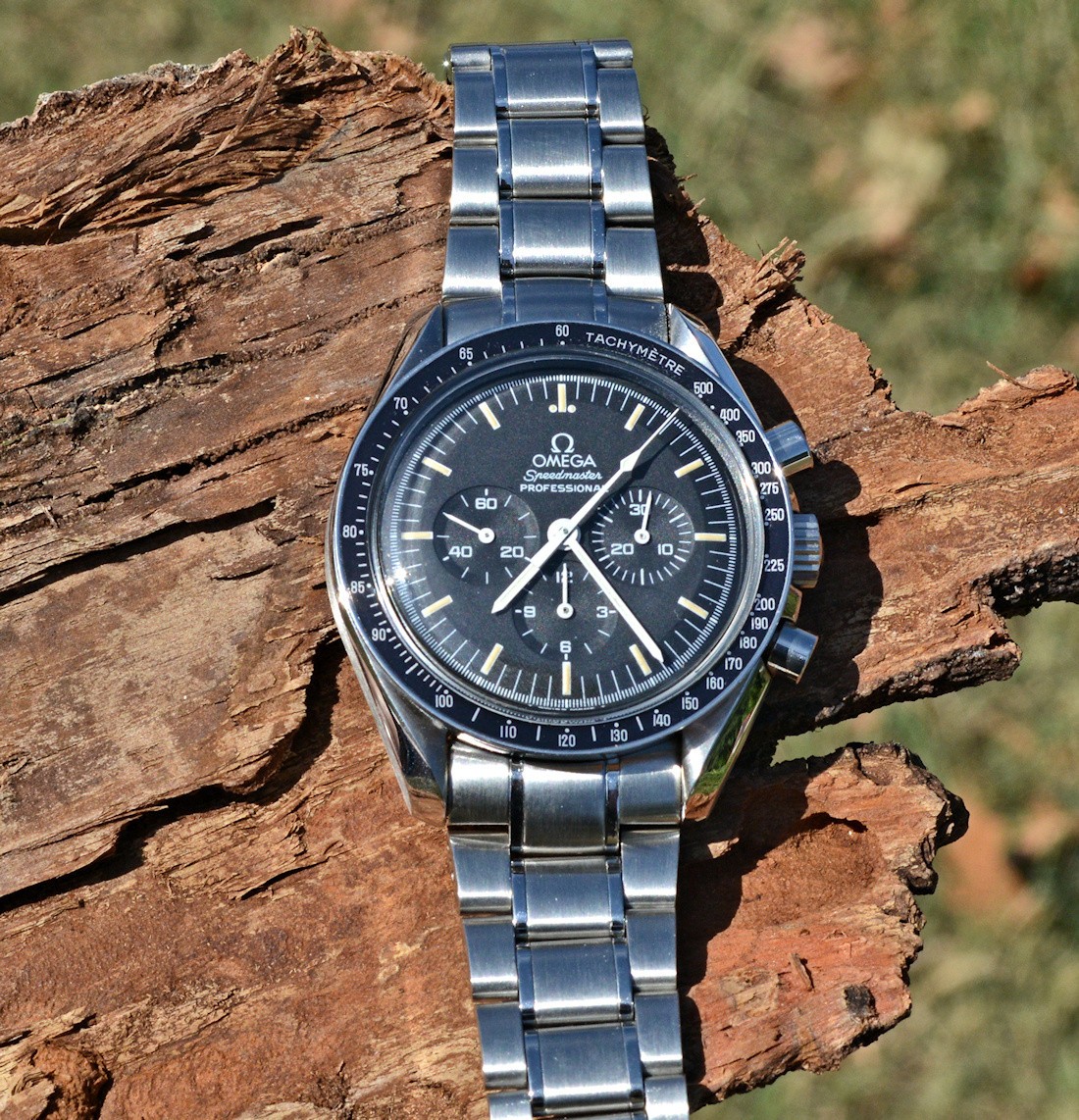 Omega Speedmaster Moonwatch Chrono 1996 Transition Movement 1861 Dial 861