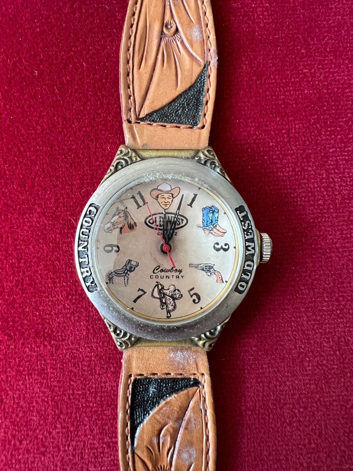 Lot of 3 Vintage Watches + Abalone Expansion Band – Old West, Geneva, Ben Gould