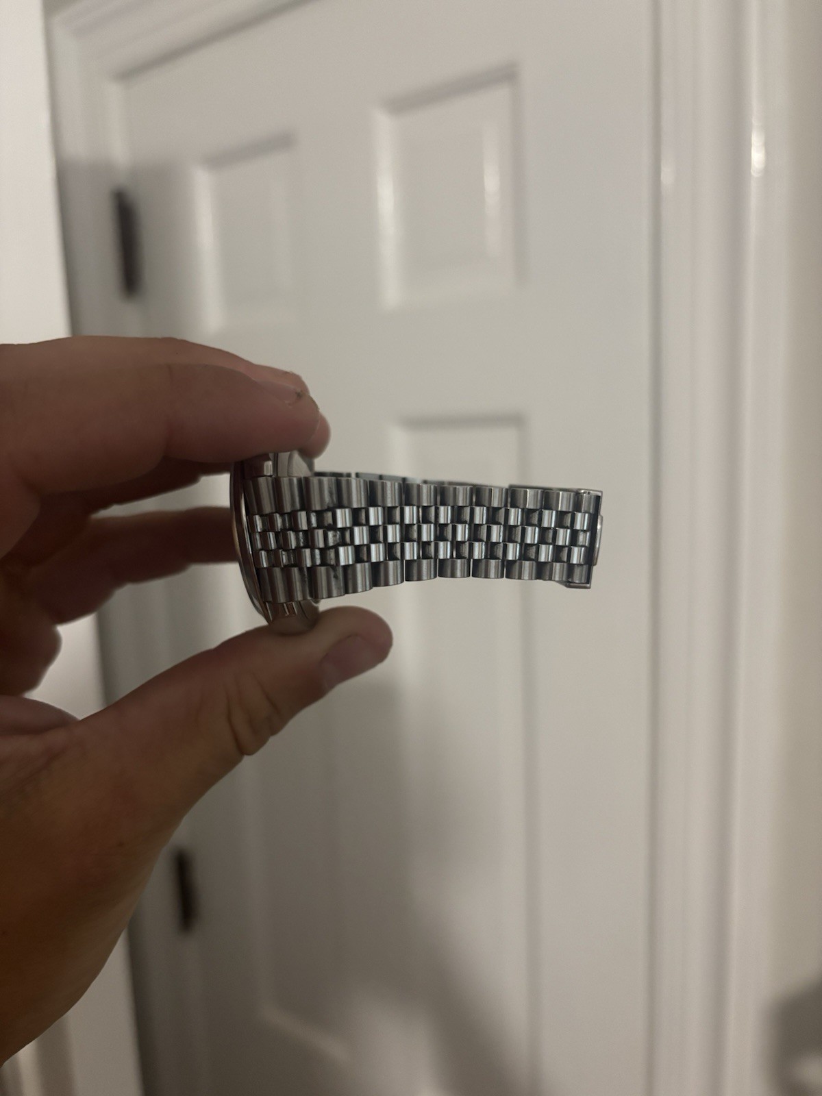 Rolex Datejust 41mm Stainless Steel Jubilee Bracelet Rhodium Dial Date