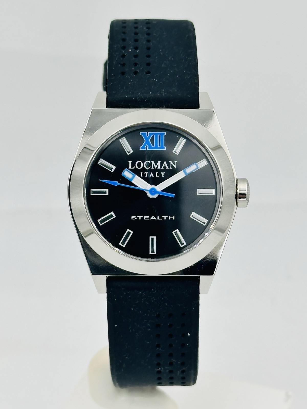 Locman Stealth Lady 204KBGK/260 34mm Rubber Quartz Watch Hot Sale New