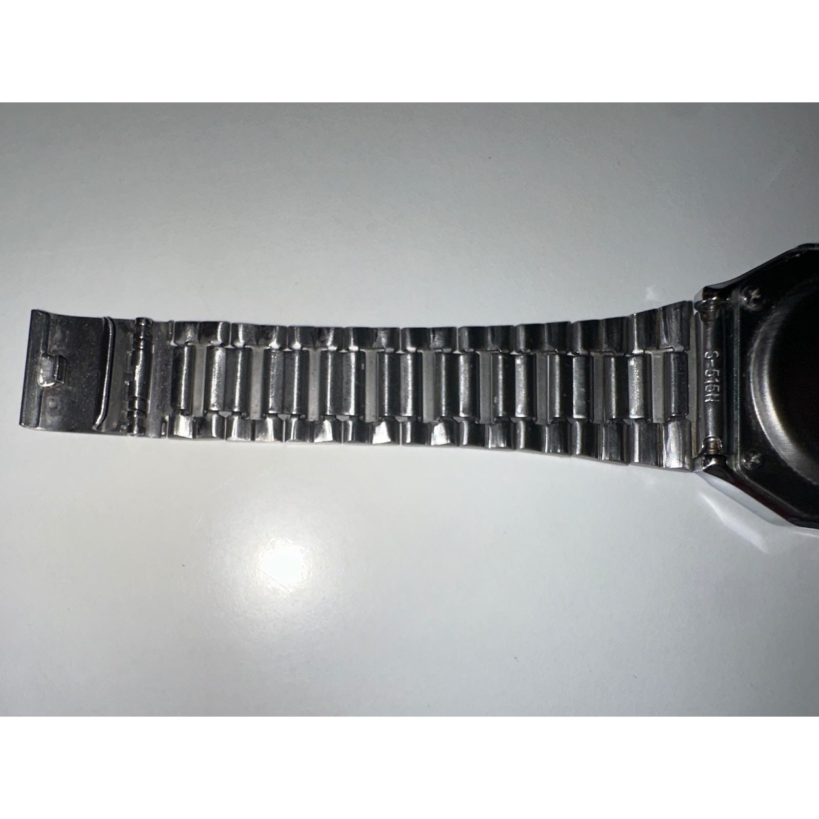 Casio A158WE Silver Gold Digital Watch Retro Alarm Chrono Stainless Steel 593