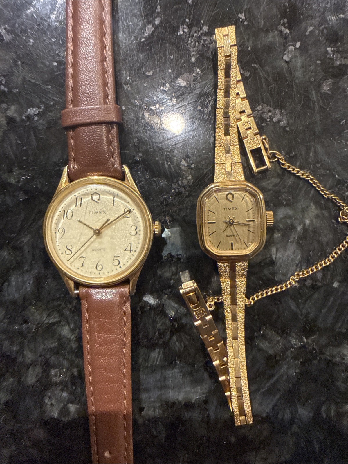Timex Quartz Ladies/Men’s Watch Lot of 2 — Untested