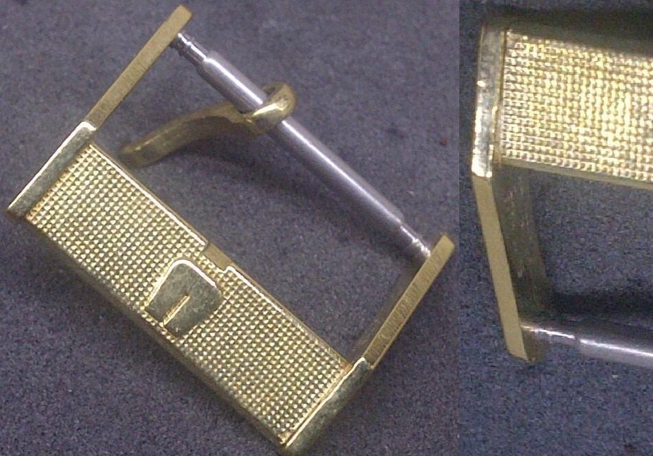 Original Universal from 70’s Buckle 16mm inner Yellow GP Excellent L@@K!
