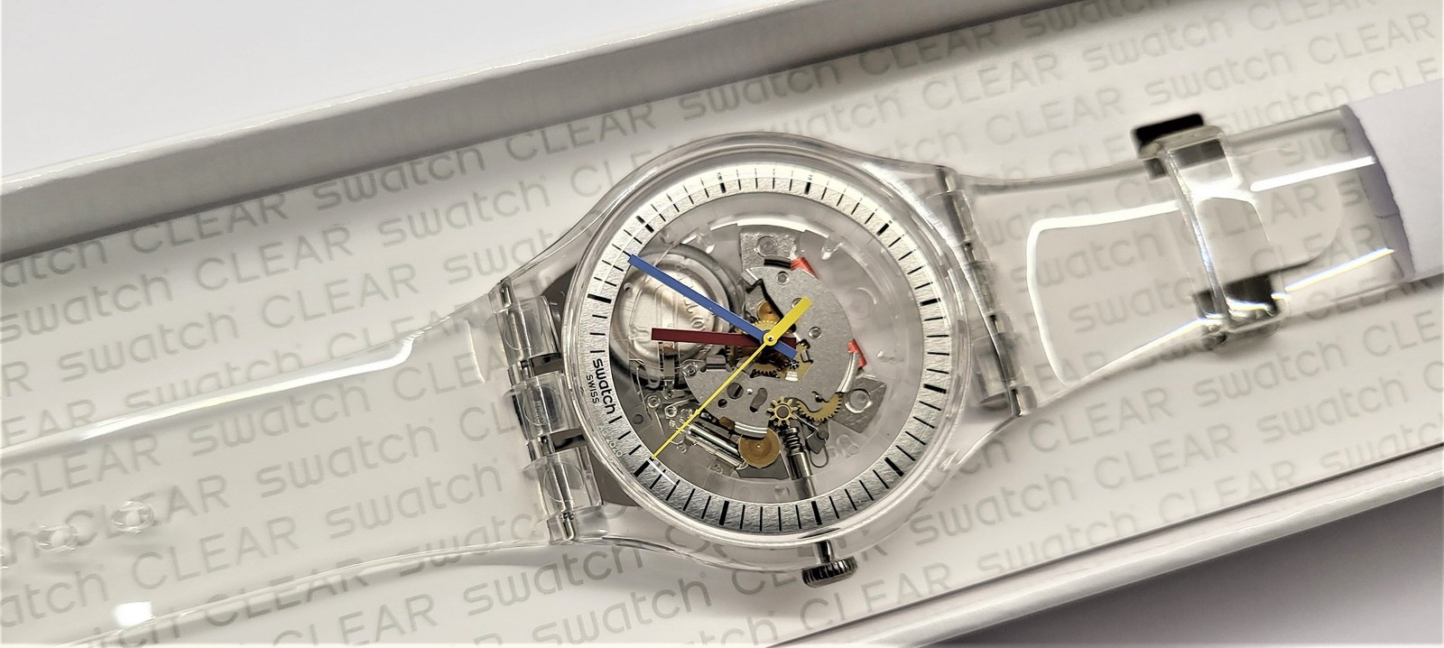 Swatch New Gent 2020 – SO29K100 – Clearly New Gent – New –