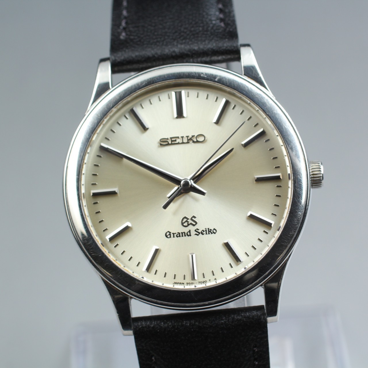 [Near Mint] Grand Seiko SBGS009 9581-7020 Silver 34mm Men’s Quartz Watch JP #338