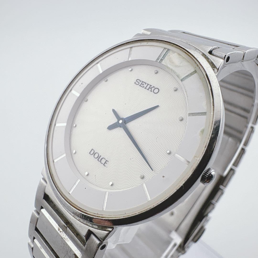 SEIKO Dolce 4J40-0AC0 Quartz White Dial Unisex Watch