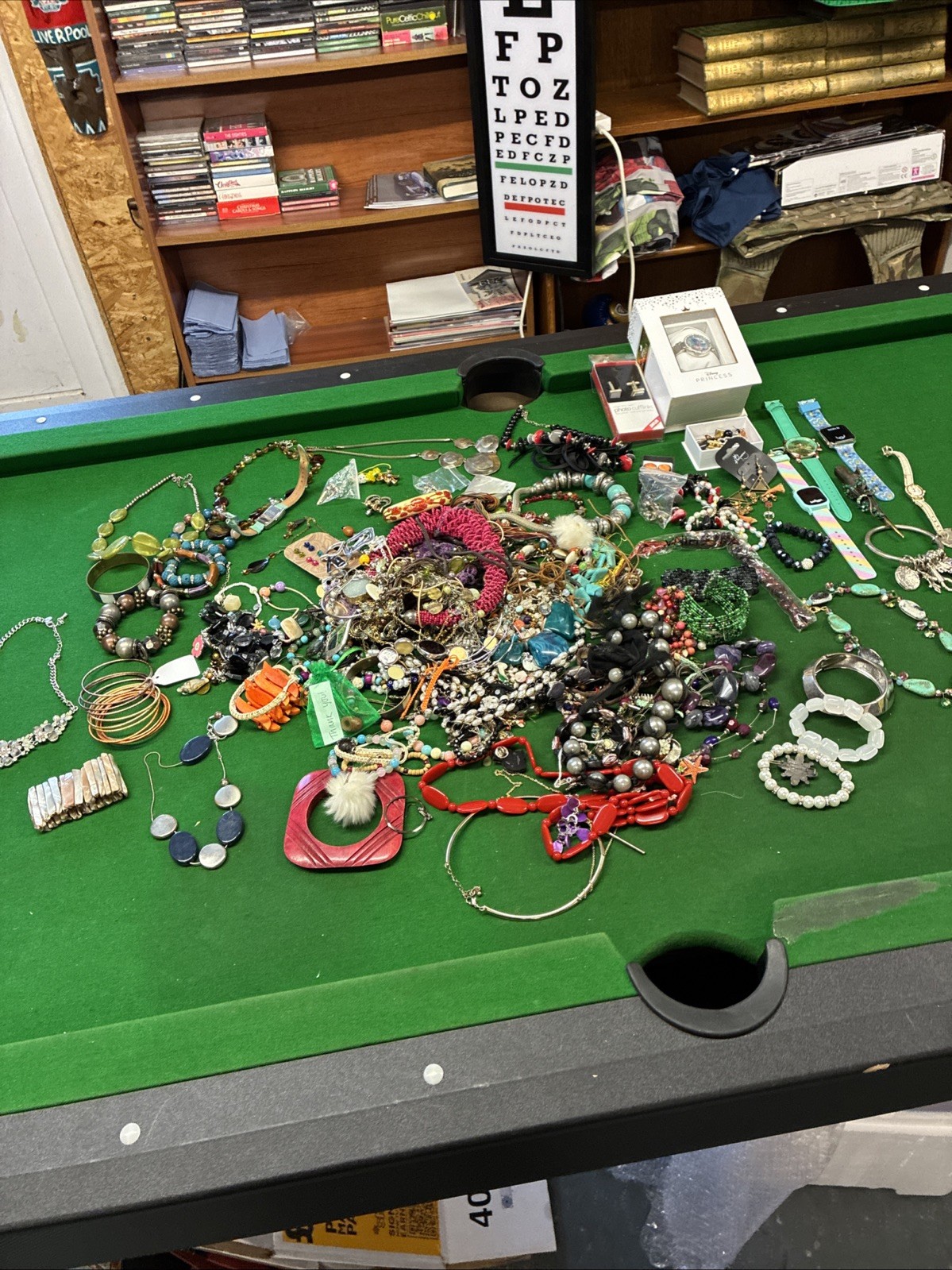 Job Lot Off Junk Jewellery And Watches Spares Repair Unsorted