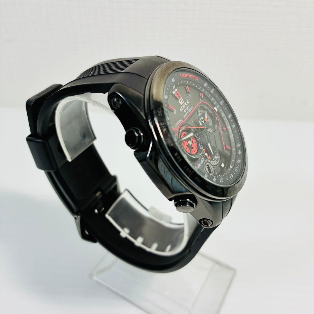 Casio Edifice EQW-M1001 Chronograph Tough Solar Radio Mens Watch Black Japan