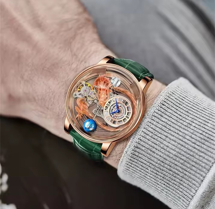 Jacopo & Co Design Mens Watches Diamond Tourbillon Top Brand Luxury Watch