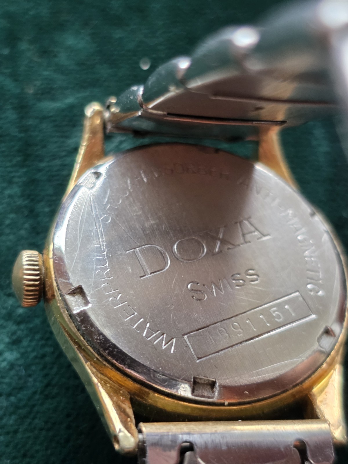 vintage Doxa S.A Anti-Magnetic ladies’ wristwatch Works