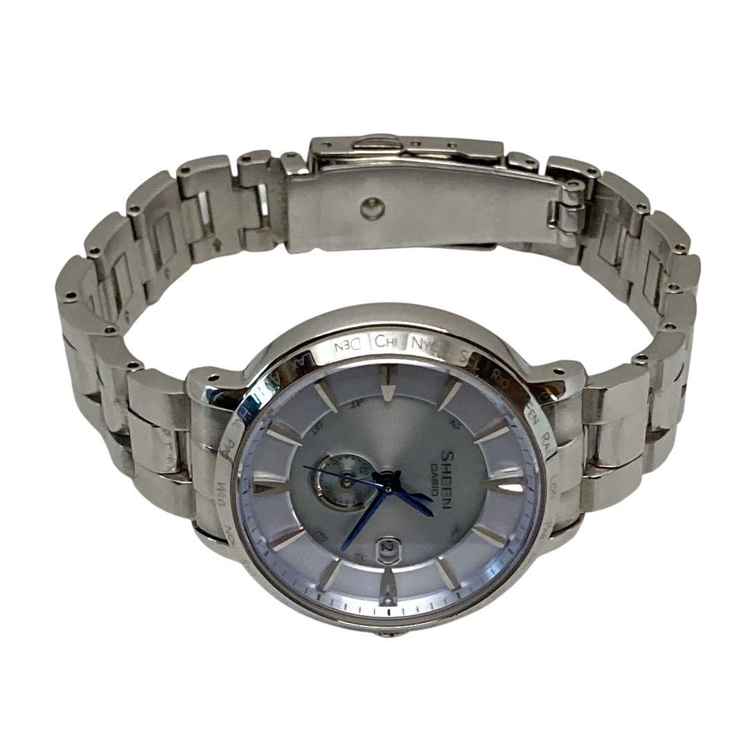 Ⴤ1342 ꕤExcellent condition Casio SHEEN radio-controlled solar watch fo 【USED】