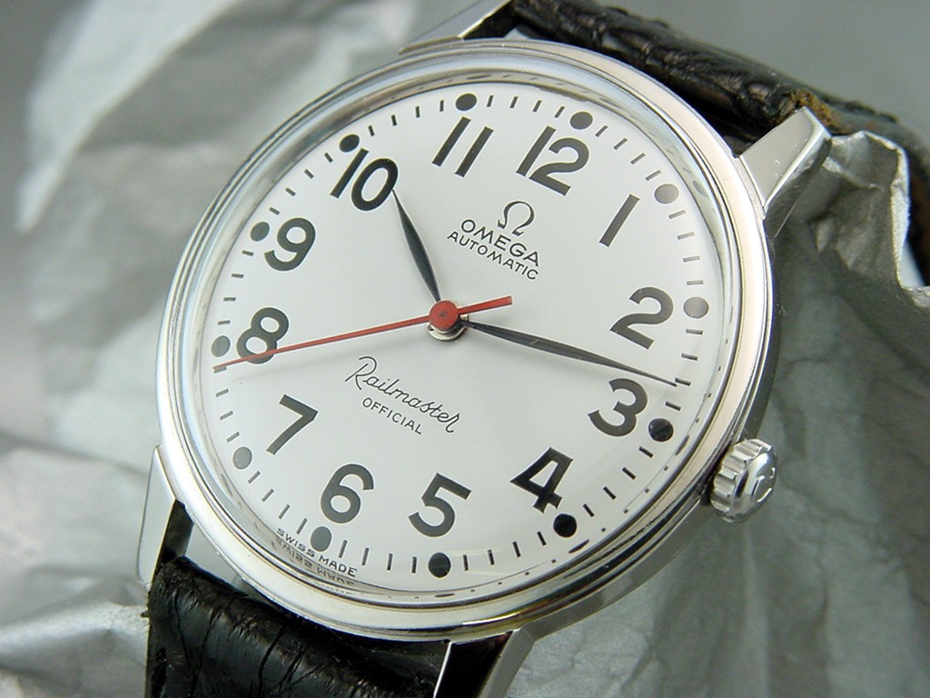 Omega Vintage Railmaster Official Stainless Automatic