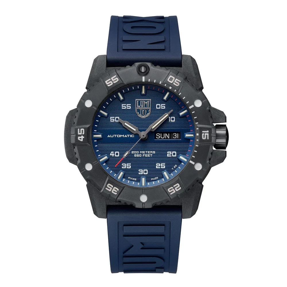 Luminox Master Men’s Automatic Watch XS.3863 Carbon Seal 45mm Blue Dial 200M