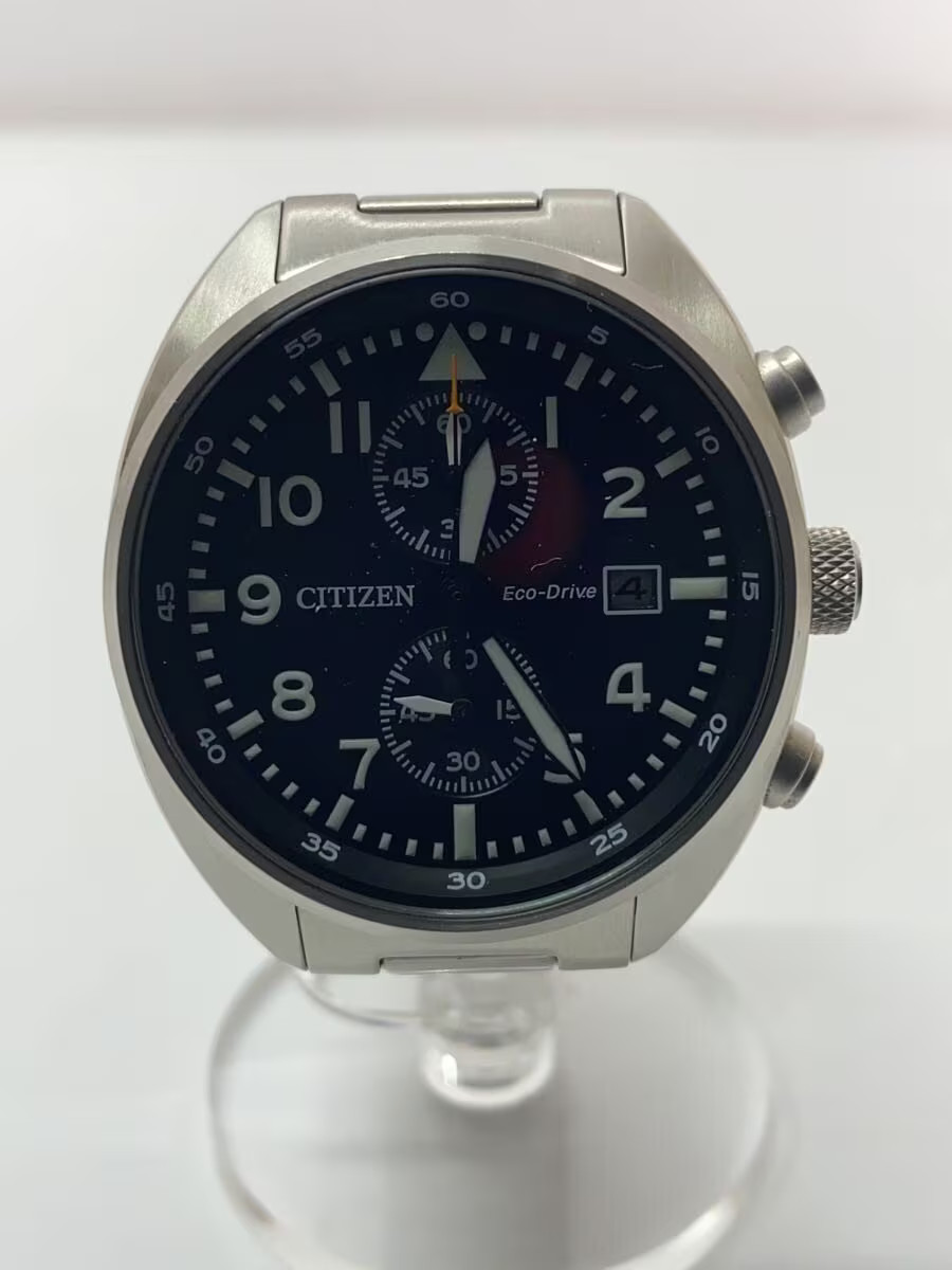 CITIZEN Solar Watch Analog Stainless BLK B642 S120764
