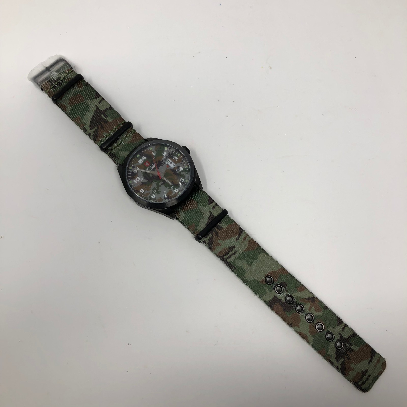 Swiss Military Mens Watch Calibre 06-4T1 Trooper Quartz Camoflage NEW IN BOX RUN